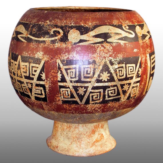 Cultura Nariño COPON / NARIÑO DECORATED LARGE CUP (M)